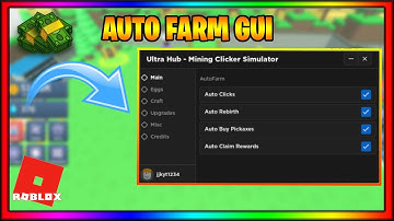 NEW OP MINING CLICKER SIMULATOR AUTO FARM GUI ROBLOX