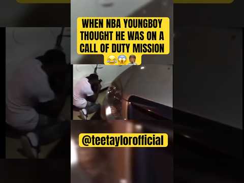 When NBA YoungBoy Thought He Was On A Call Of Duty Mission😂😱😭#nbayoungboy #funny #shorts #2026