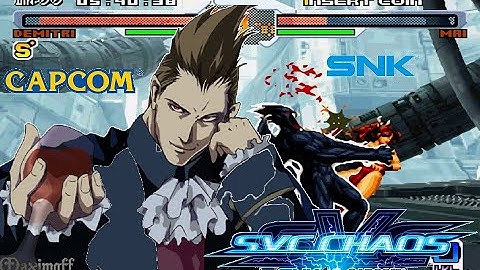 SNK vs. Capcom: SVC Chaos [60fps] Hardest-Demitri Maximov No Lose ALL