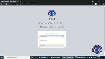 CIMS (Consumable Inventory Management System)