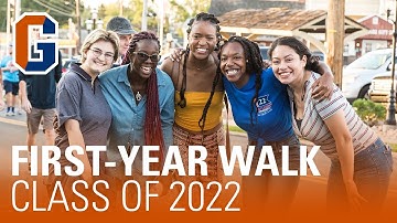 First-Year Walk Class of 2022 | Gettysburg College
