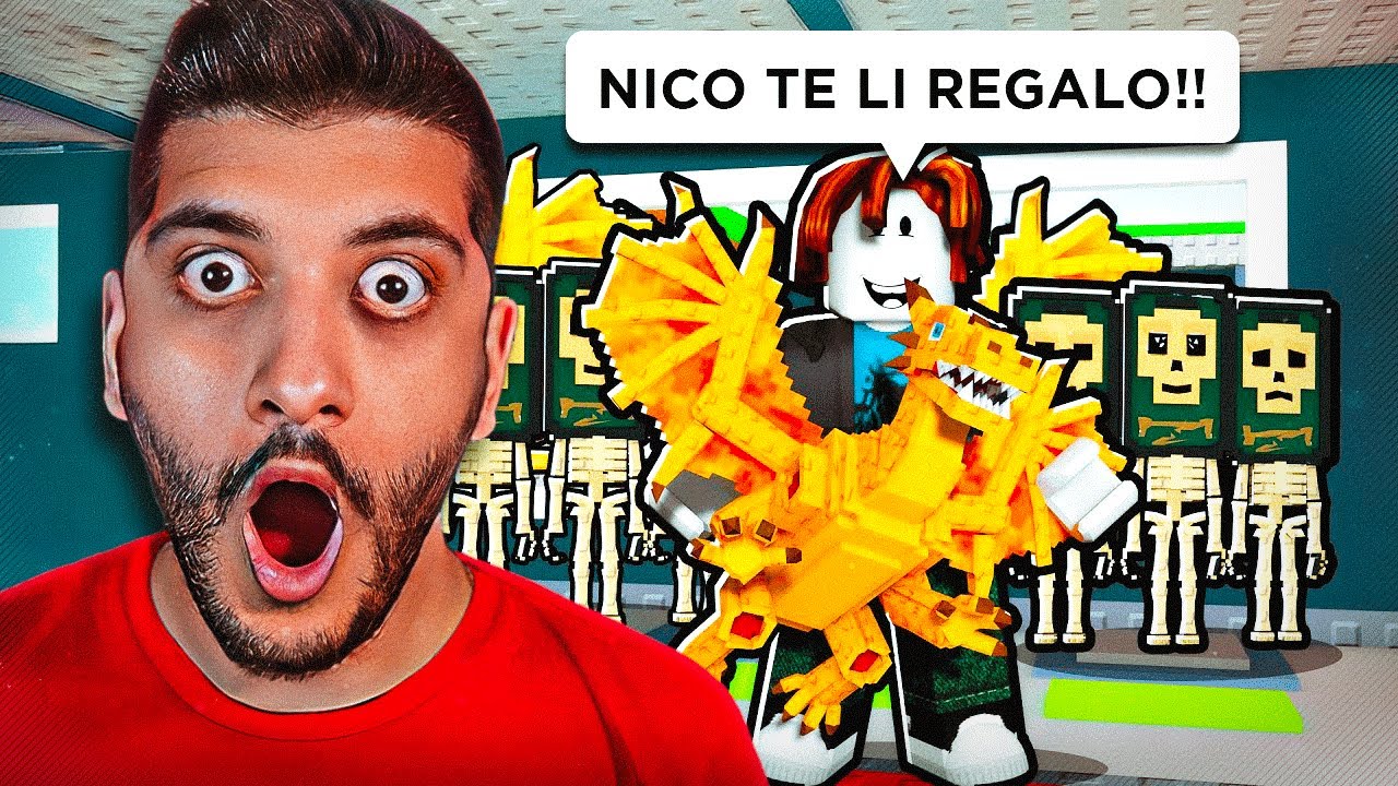 UN FAN mi ha REGALATO un BRAINROT RARISSIMO!! ROBLOX ITA