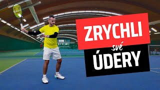 8 CVIČENÍ JAK ZRYCHLÍŠ tenisové údery JAKO PROFÍK #tenis