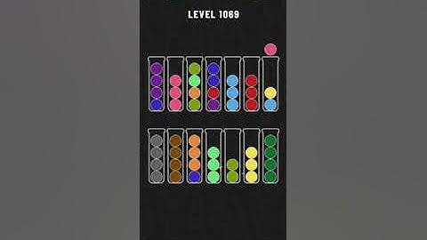 Ball Sort - Color Puzzle Game - Level 1069 - Walkthrough SOLVED by RobotPlayer AI!!!