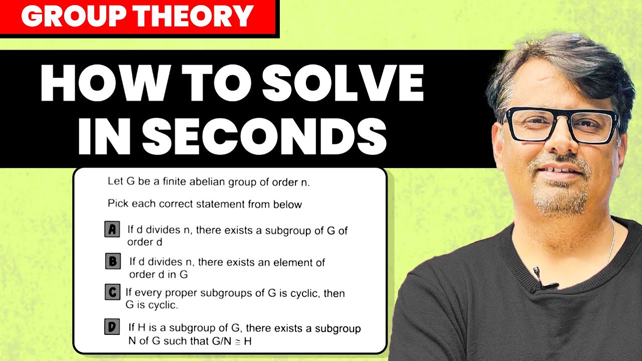 What are the Properties of a Group? | Quick Solutions by GP Sir - YouTube