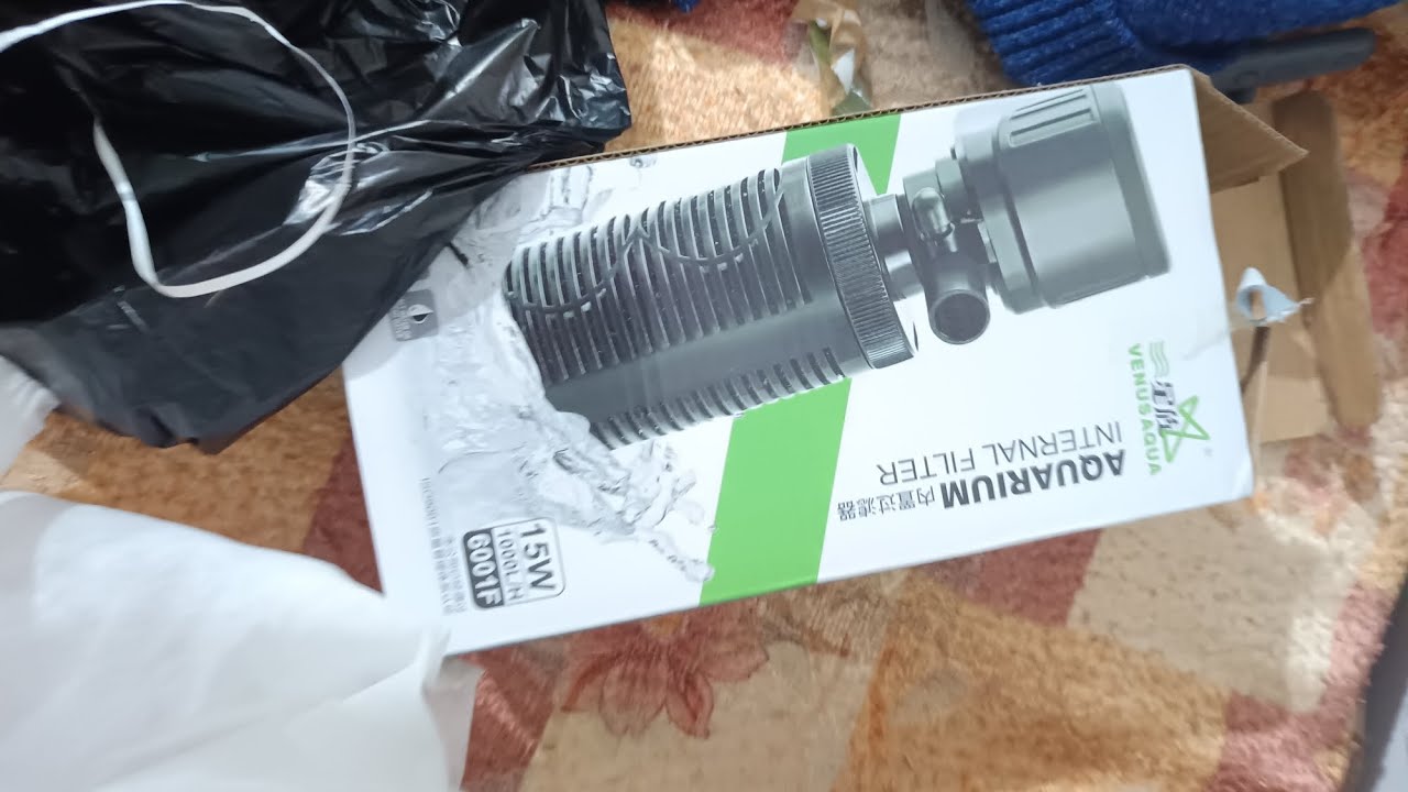 "Venus Aqua Aquarium Filter Unboxing & Setup | Best for Small Fish Tank