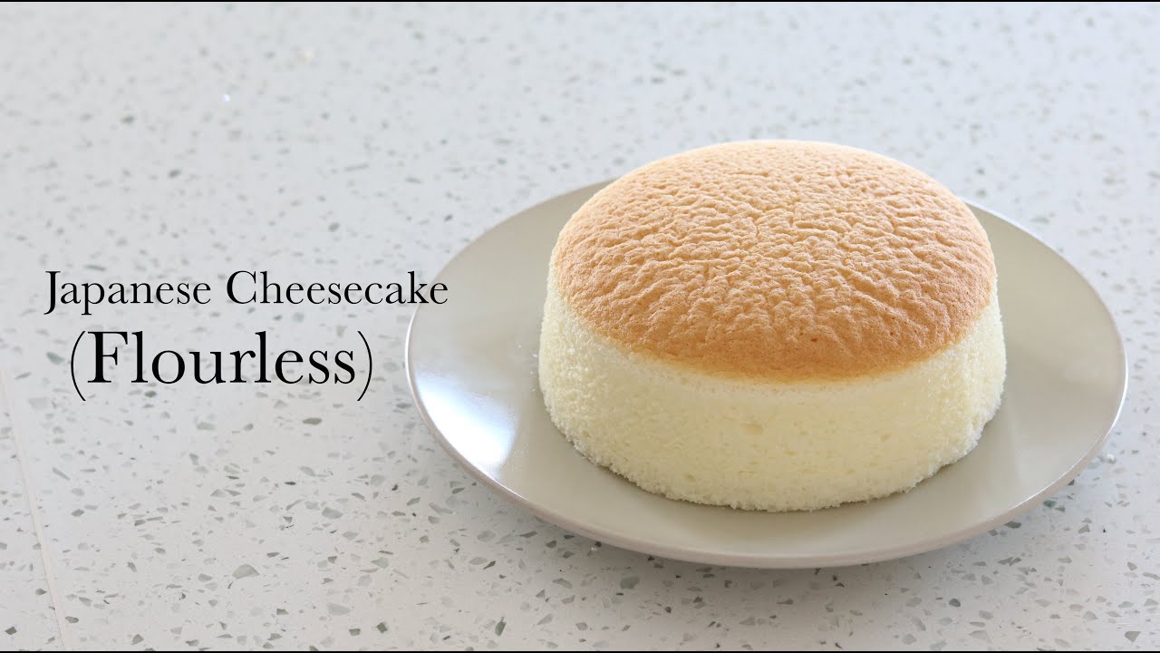 2MinuteClip Flourless Japanese Cheesecake YouTube