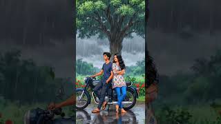 Rainy Love Story ❤️🌧️ | Romantic Couple Under the Rain | AI Animated Love Story | Emotional Short