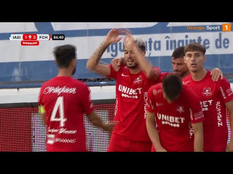 Video  FC Hermannstadt – Poli Iași 2-1. Victorie la limită pentru formația  lui Măldărășanu