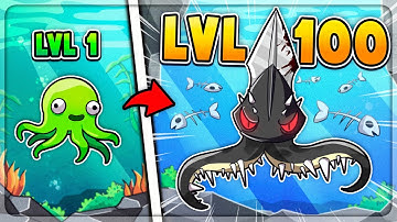 I evolved a COLOSSAL SQUID in Primordialis