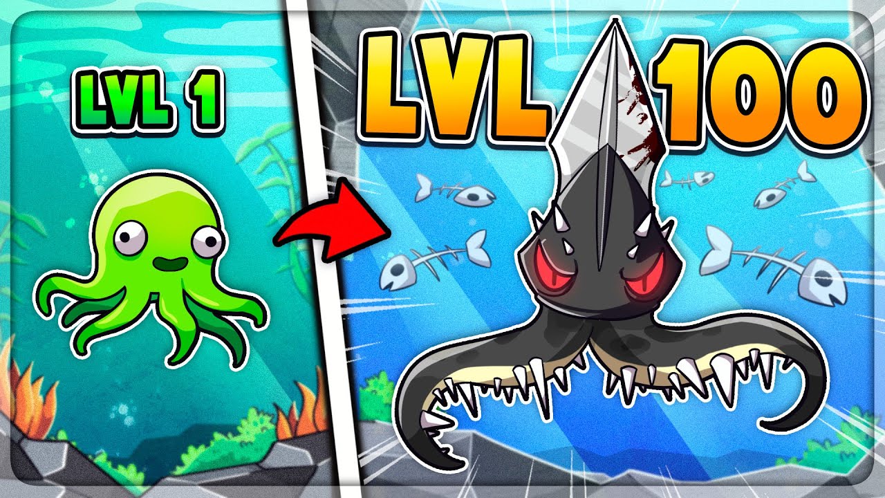 I evolved a COLOSSAL SQUID in Primordialis