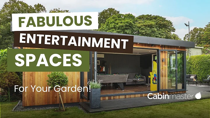 Garden Room Entertainment Spaces - Garden Bars, Man Caves & Games Rooms!
