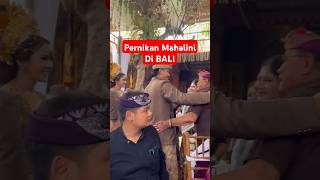 Suasana Pernikahan Mahalini Di Bali #mahalini #nikah #bali #infobali