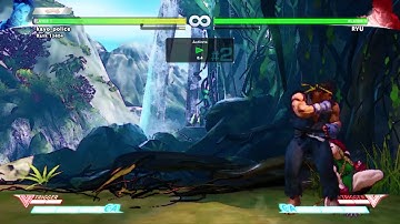 SFV Ryu OS vs Cammy V-Reversal