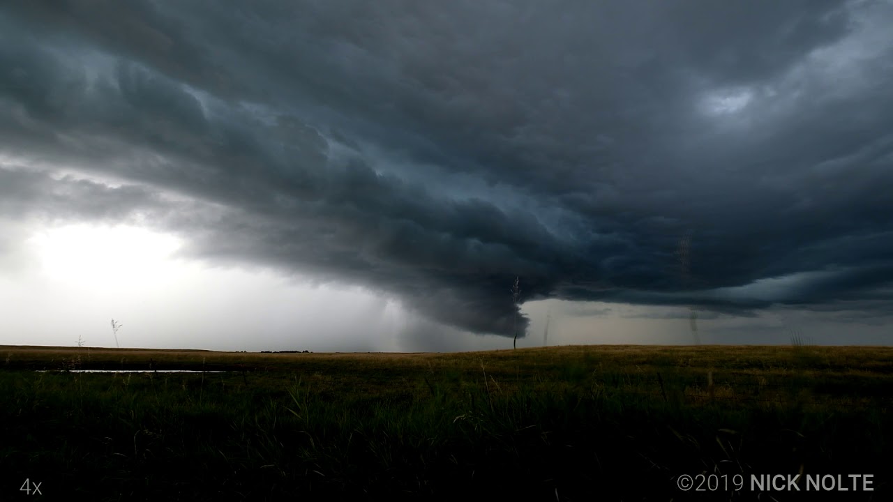 August 17, 2019 Highmore, South Dakota supercell time lapse YouTube