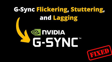 Fix G-Sync Flickering, Stuttering, and Lag in Minutes!