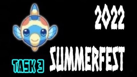 Prodigy Math Game | Completing Task 3 of 2022 Summerfest! (Tropical Fish)