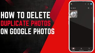 How to delete duplicate photos in google photos