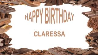 Claressa   Birthday Postcards & Postales