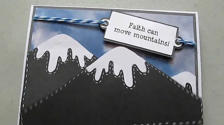 Faith Can Move Mountains Card by Susan Creech