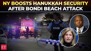 New York steps up security around Hanukkah events after mass shooting at Sydney’s Bondi Beach