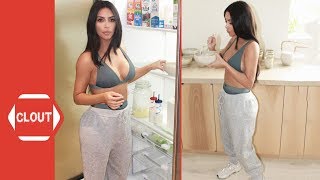 Kim Kardashian Gives A Tour Of Her Walk-In Fridge, Kitchen \& Extravagant Pantry!