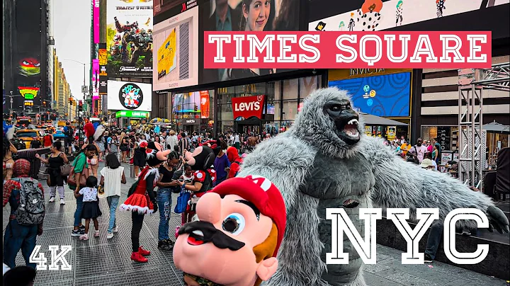 Times Square Stroll & M&M's Store Exploration | NYC Walking Tour 4K