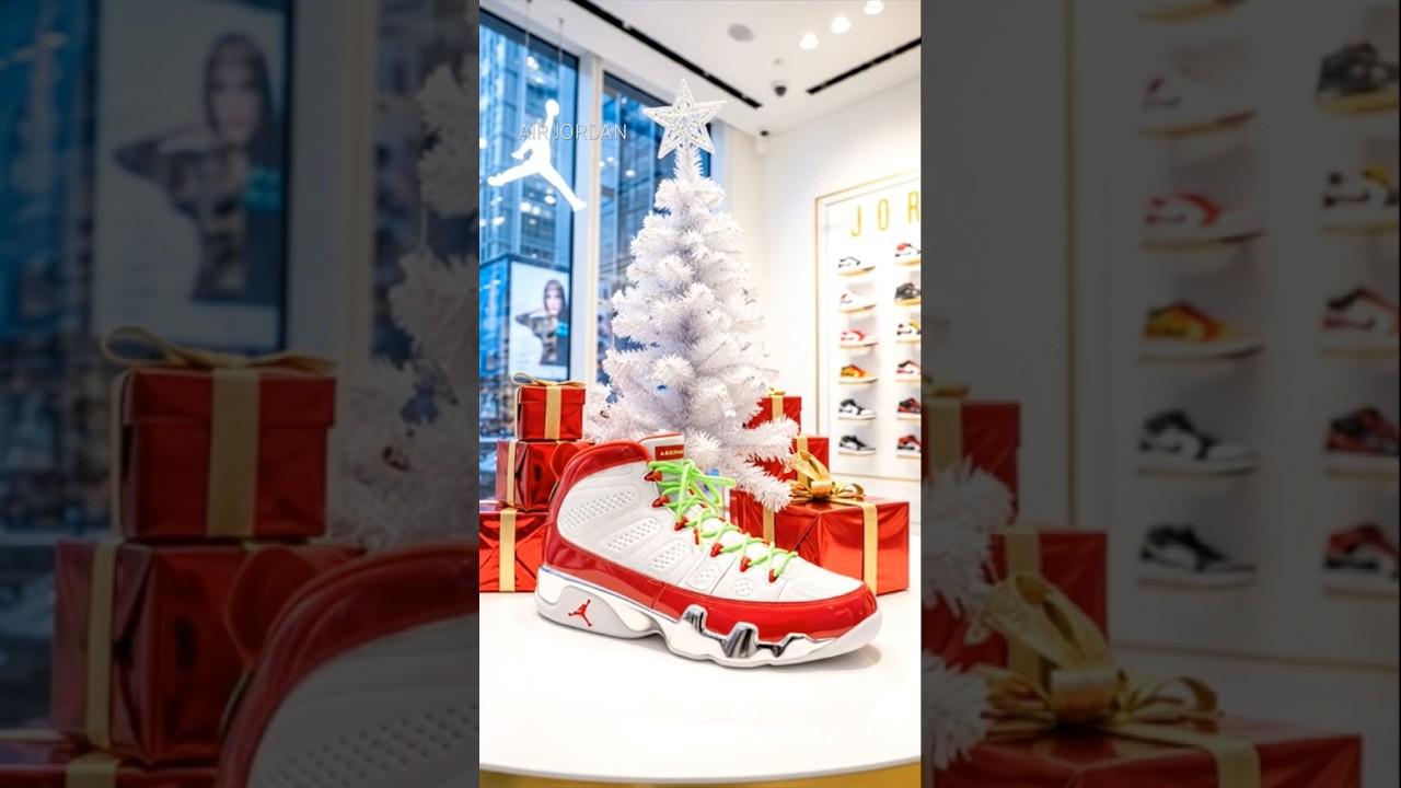 jordan 9 christmas