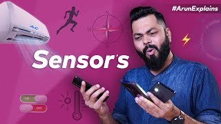 #ArunExplains - Which Sensors Do You Have In Your Smartphone? ⚡ ⚡ ⚡ Kya Aapko Ye Pata Hain??