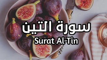 سورة التين Surat Al Tin بصوت القارئ اسلام صبحي تلاوة وصوت رائع مكرره ثلاث مرات #التين