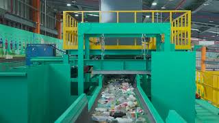 CHANG WOEN new launch AI sorting system with robotic arms on MSW and MRF application, Taipei Taiwan