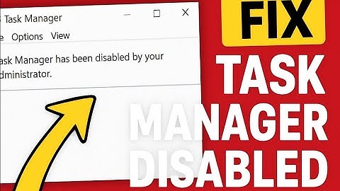 Fix “Task Manager Has Been Disabled by Your Administrator” | Group Policy Editor Solution