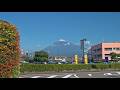Riding taxi from Shin-Fuji station to Fujinomiya