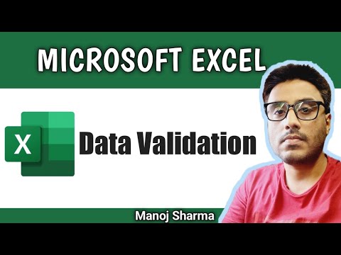 Data Validation in Excel - YouTube