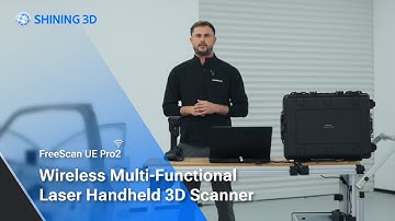 FreeScan UE Pro2: Wireless Multi-Functional Laser Handheld 3D Scanner