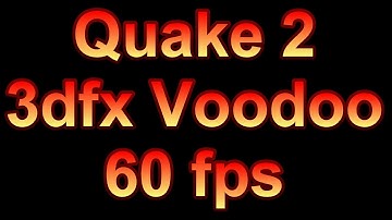 3dfx Voodoo 3 3500 running Quake II