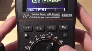 Vevor ET828 Multimeter mit Oszi Funktion vorstellen