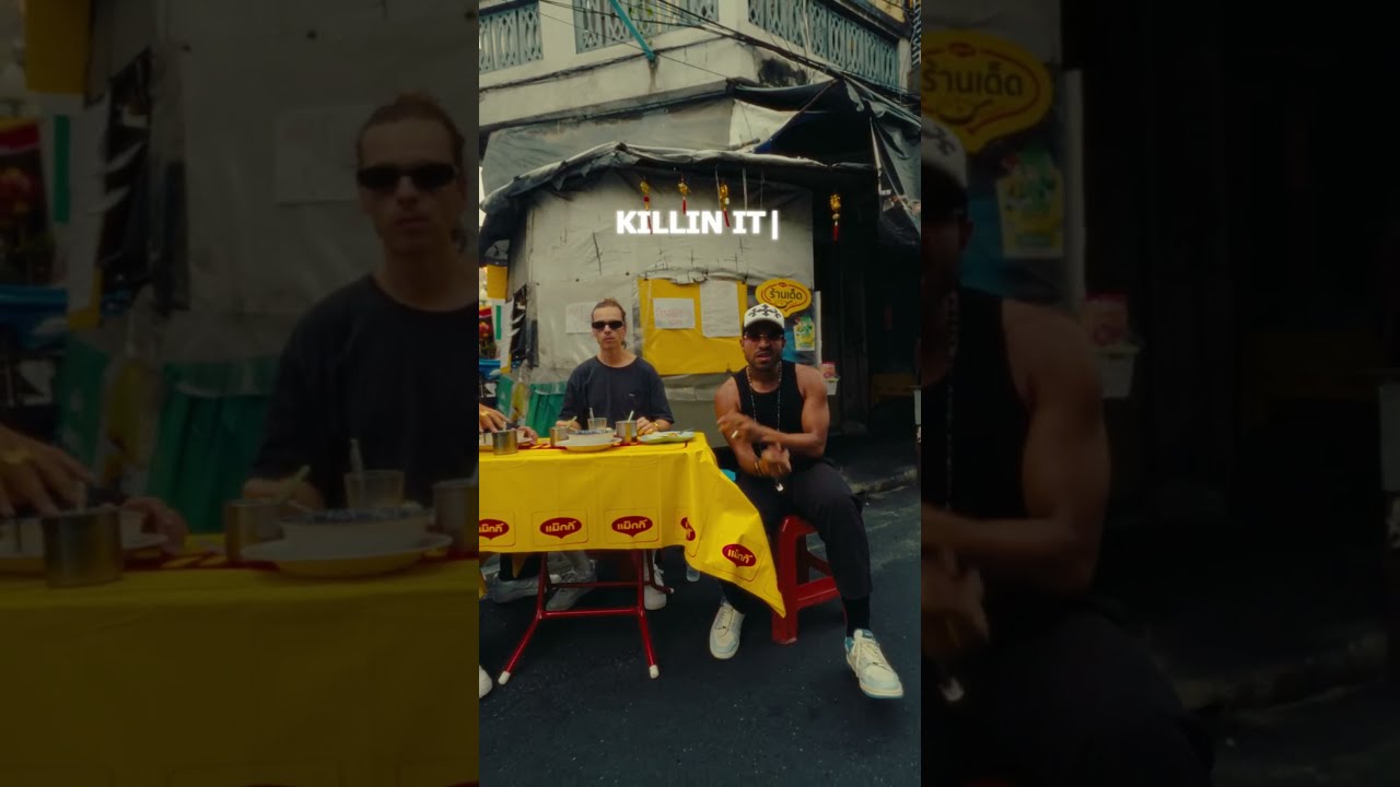 KILLIN IT EVEN WHILE WE’RE EATING 🍲🍲 #yellowclaw #shorts