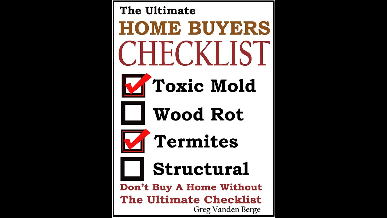 buyers home inspection checklist