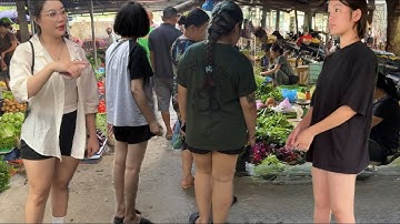 Khám phá chợ phiên “ Bảo Nhai “ Vùng cao Tây Bắc . Thi Lang Thang 