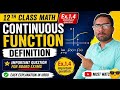 12th Class Math Excercise 1.4 | Continuous Function Definition | Important Board Question