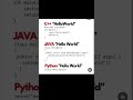 #c++#java #python #coding #programming #interviewprep #javascript#ai#code #computerscience#learning
