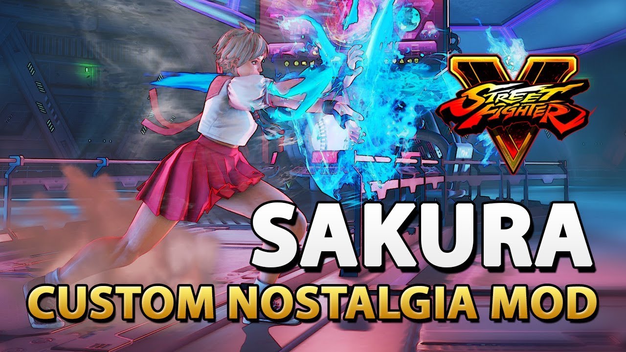 Custom Sakura Nostalgia (C7) - Street Fighter V - KrizmKazm Mod