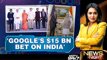 Google India News | Google To Invest $15 Billion In AI Hub In India, Sundar Pichai Briefs PM Modi