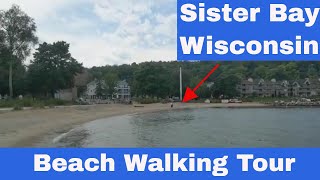Sister Bay Wisconsin Beach Walking Tour Door County Wisconsin