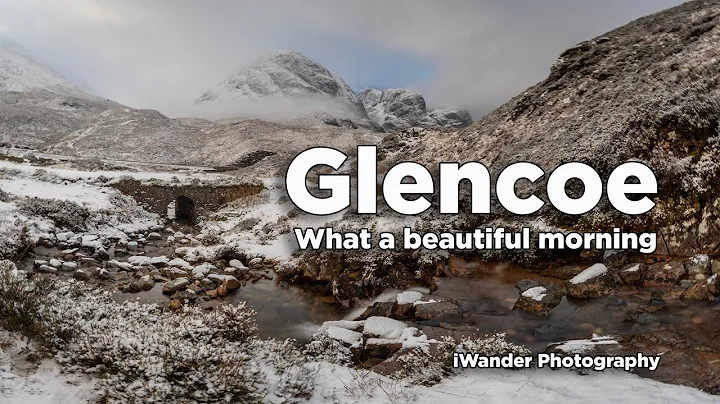 In Awe in Glencoe in the Snow | Landscape Photography
