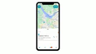 Pharmacia2go driver app - Tracking feature for drivers screenshot 5