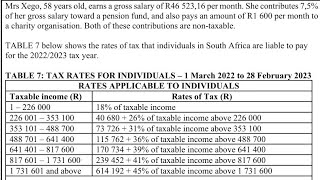 New 2026 Mathematical literacy Grade 12. Taxation, exchange Rate and compound interest 