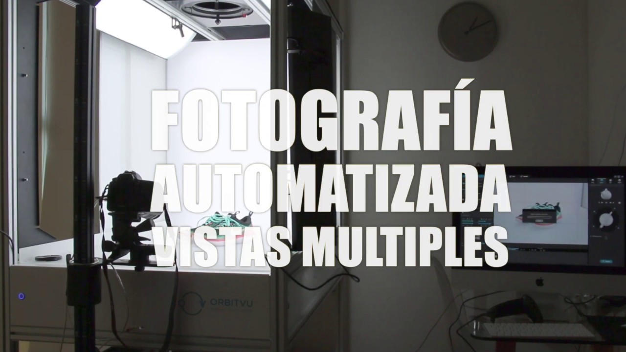 Multiples Vistas del producto Automatizadas con Orbitvu AlphaShot XL Pro y Orbitvu Station.