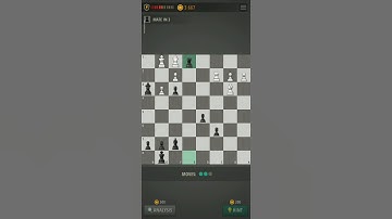 Chess puzzles black mates in 3 moves | level 19 | #shorts #trickymindgames